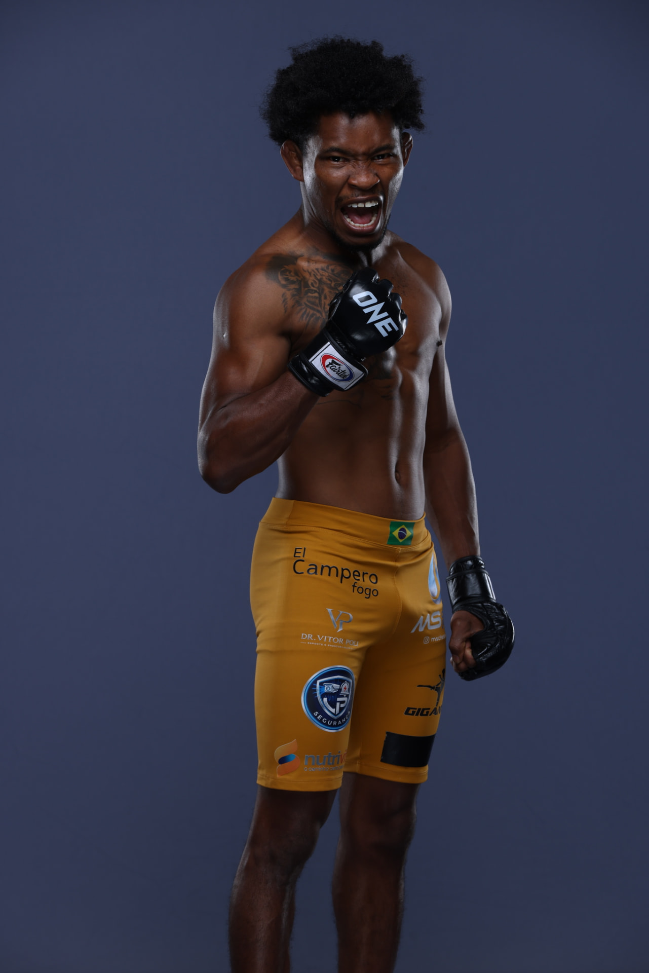 Fábio Gigante, atleta profissional de MMA